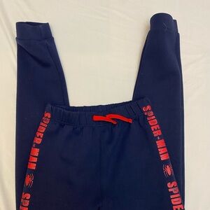Marvel Spider-Man Navy and Red Kids Joggers size 7/8